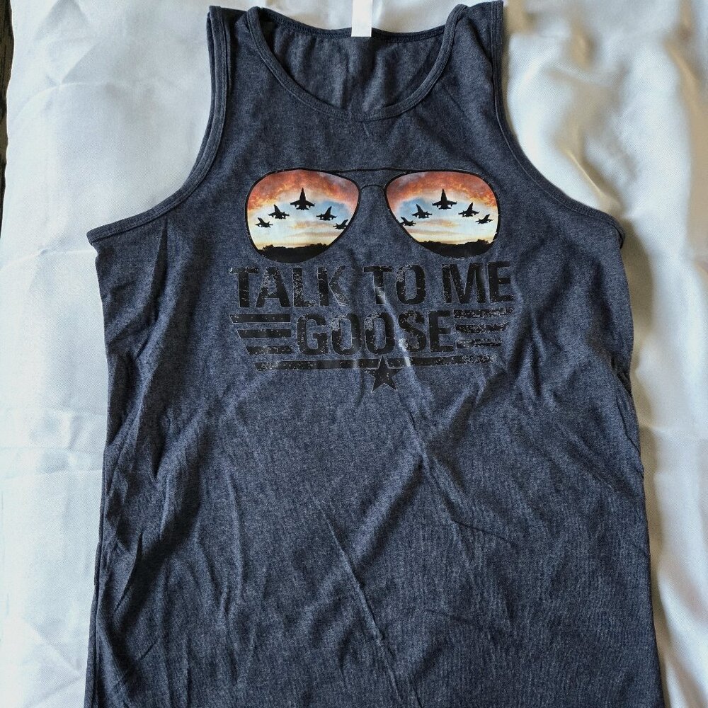 Tank Top, Large, Blue